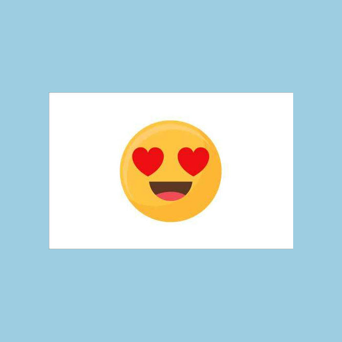 Emoji Heart Eyes flag
