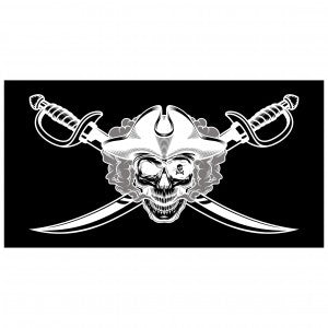 Jolly Roger Smoke Flag