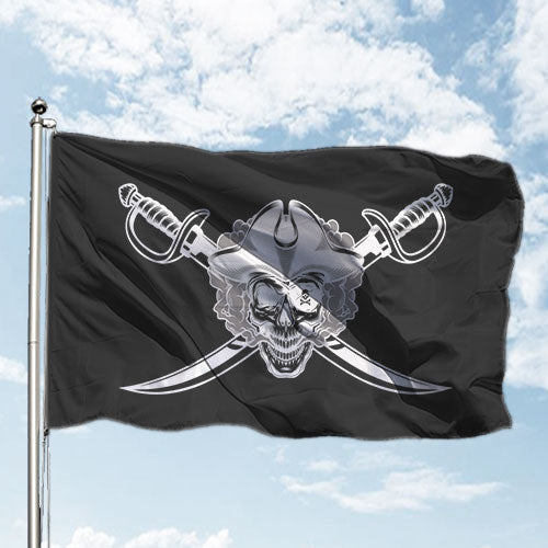 Jolly Roger Smoke Flag
