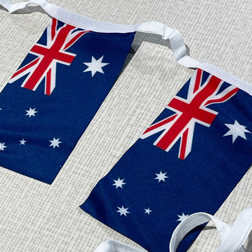 Australian Flag Bunting 20m