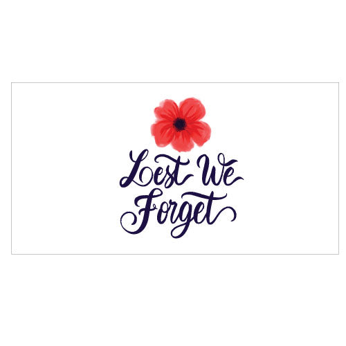 Lest We Forget Australia Flag
