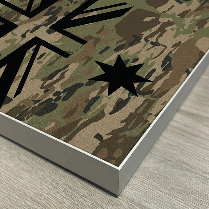 SEG Frame Australian Camo Flag