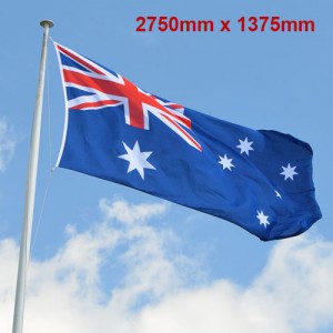 AUSTRALIAN FLAG Size 2750MM X 1375MM