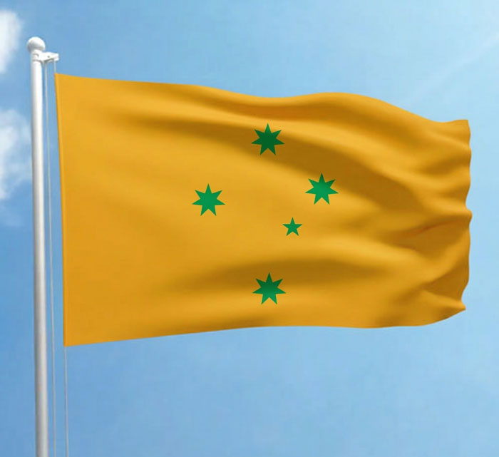 Southern Cross Green and Gold