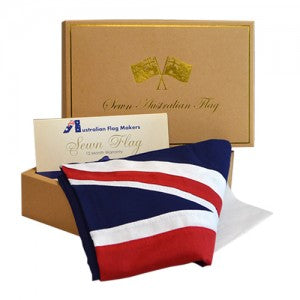 Fully Sewn Australian Flag - Outdoor Use - Gift Boxed
